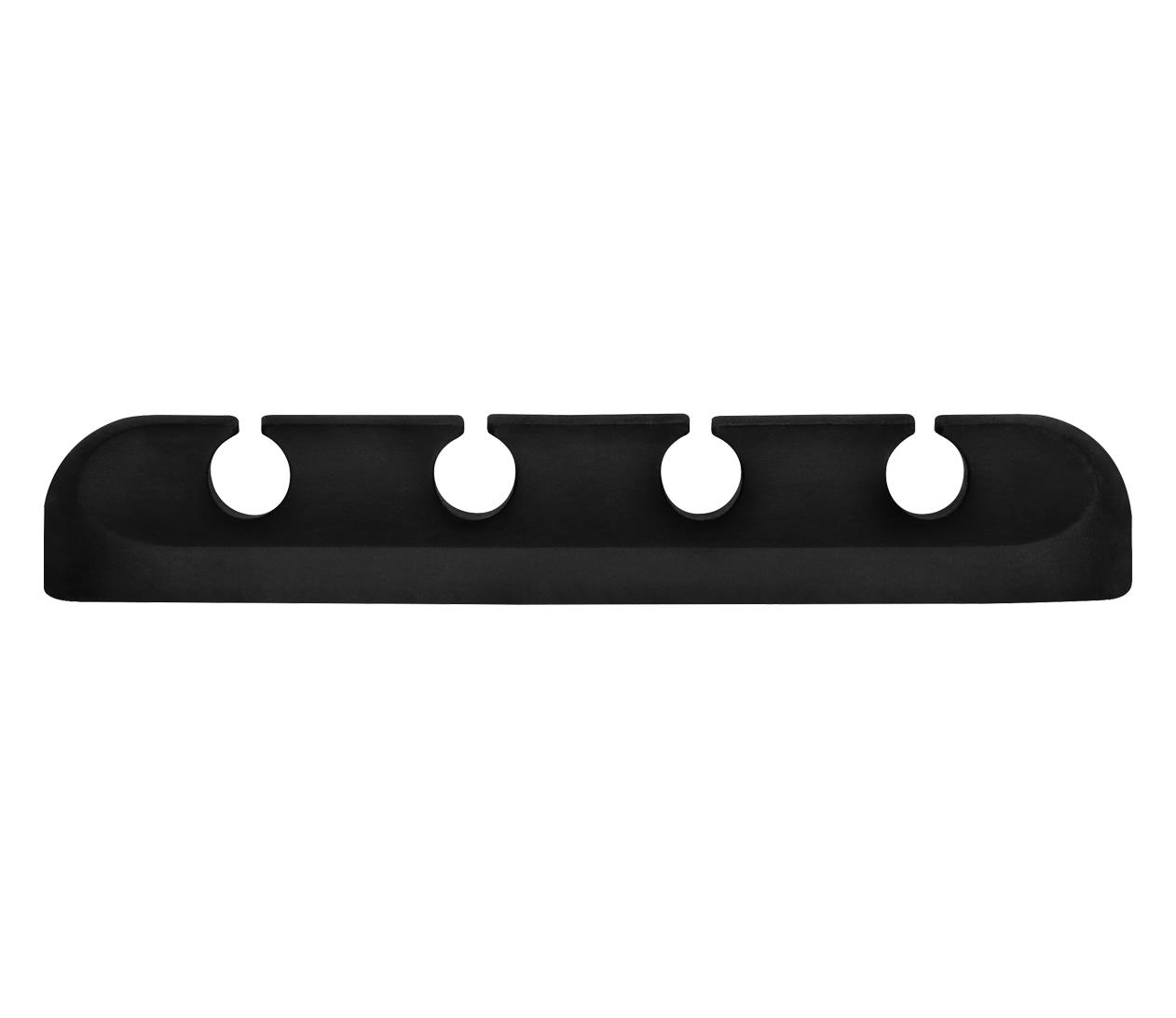 Silver Monkey Samoprzylepny organizer na 4 kable (czarny)