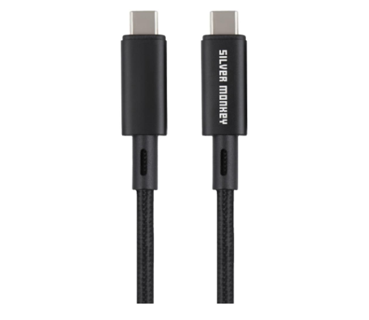Silver Monkey Kabel Thunderbolt 4 240W 40Gb 2m