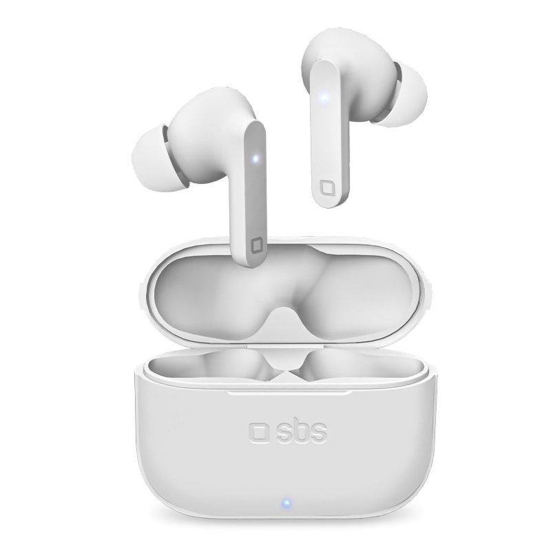 SBS DOUSZNE TWS Urban Pro Earbuds Białe TEEARTWSURBPROBTW