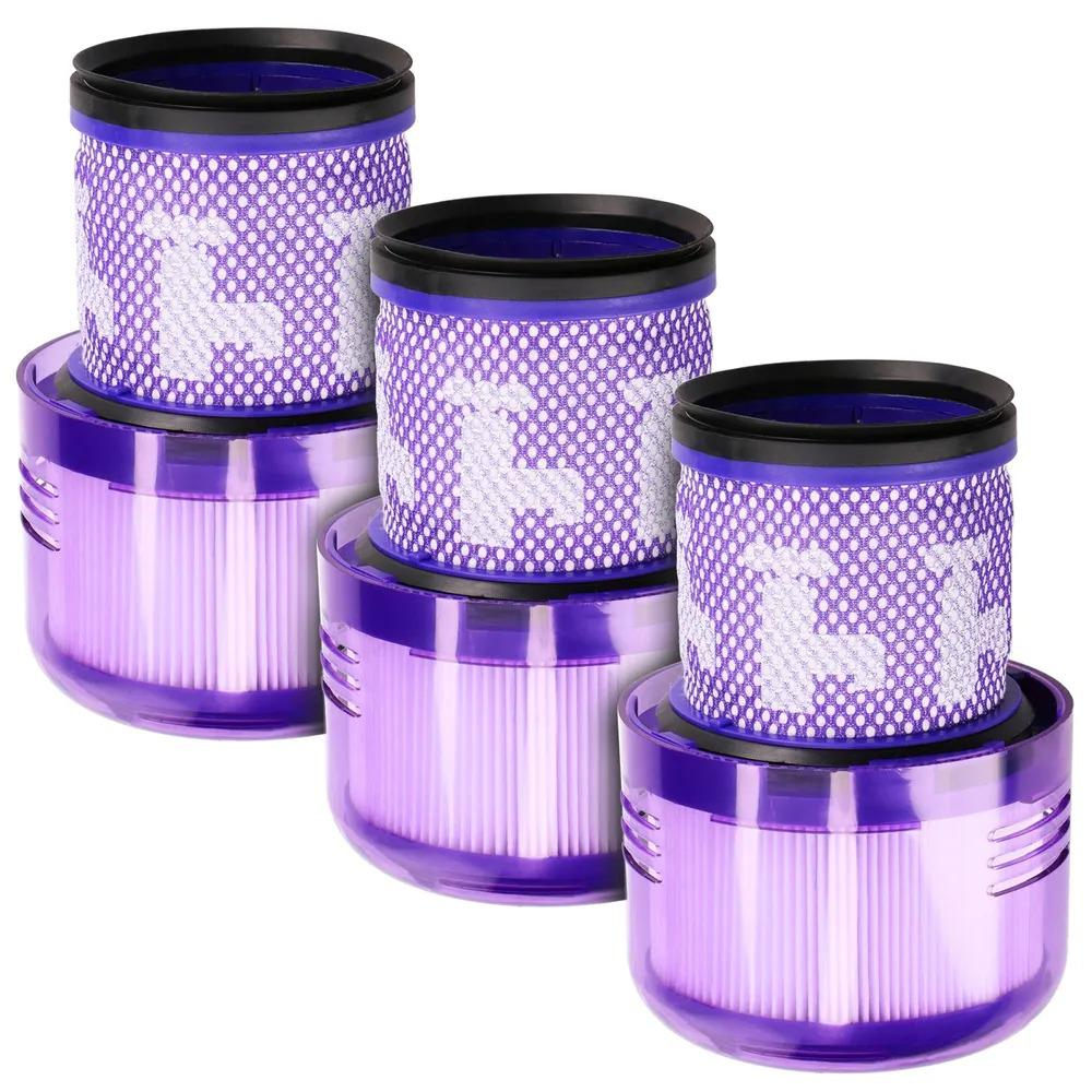 ExtraLink Zestaw 3 zmywalnych filtrów do odkurzacza Dyson V11/SV14/SV1