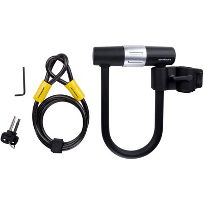 Dunlop Zapięcie do roweru u-Lock zabezpieczenie rowerowe DUNLOP E-47223
