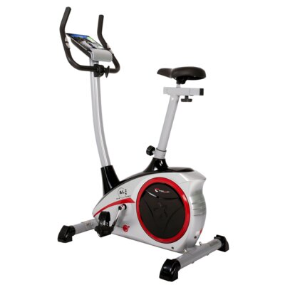 Christopeit Home Bike Ergometer AL 2 Farbe silver/black red (30-1107 / 4044163011073)