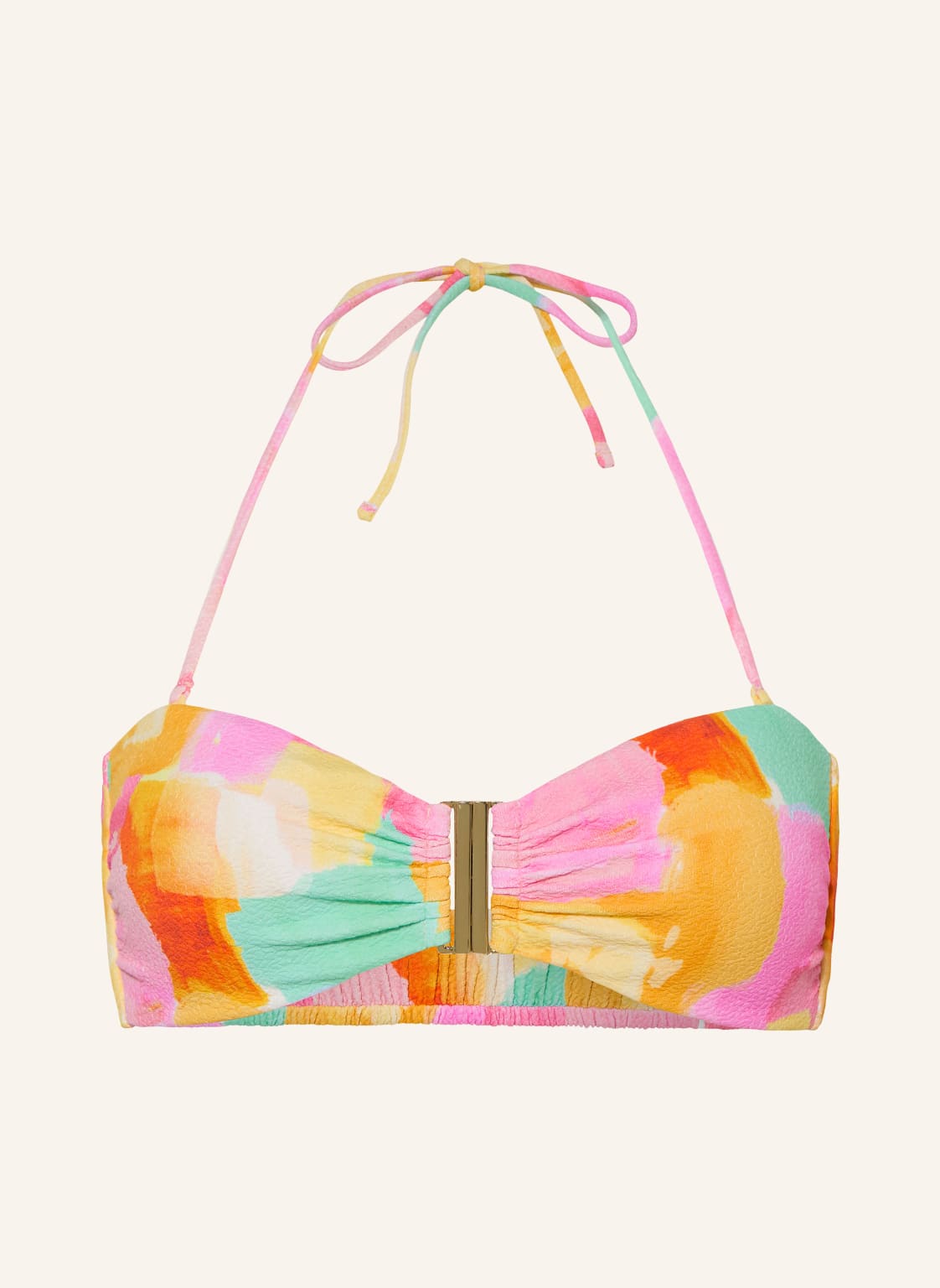 Watercult Góra Bikini Typu Bandeau Empowered Play rosa
