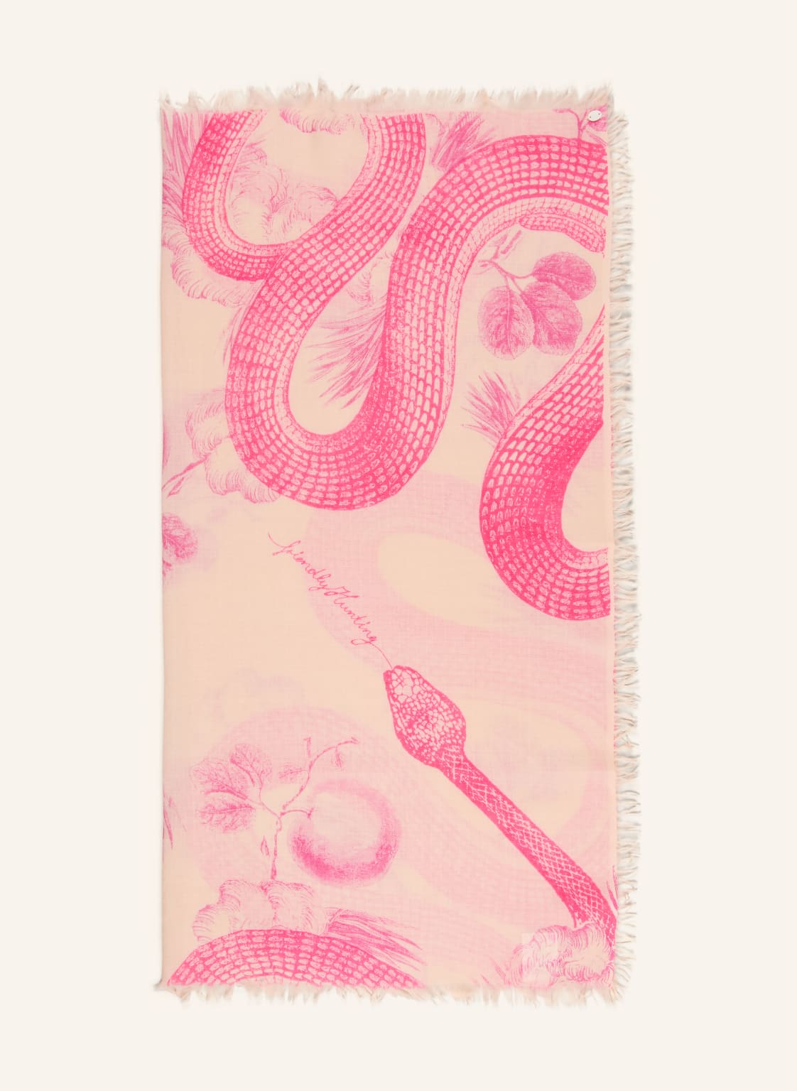 Friendly Hunting Szalik Z Kaszmiru pink