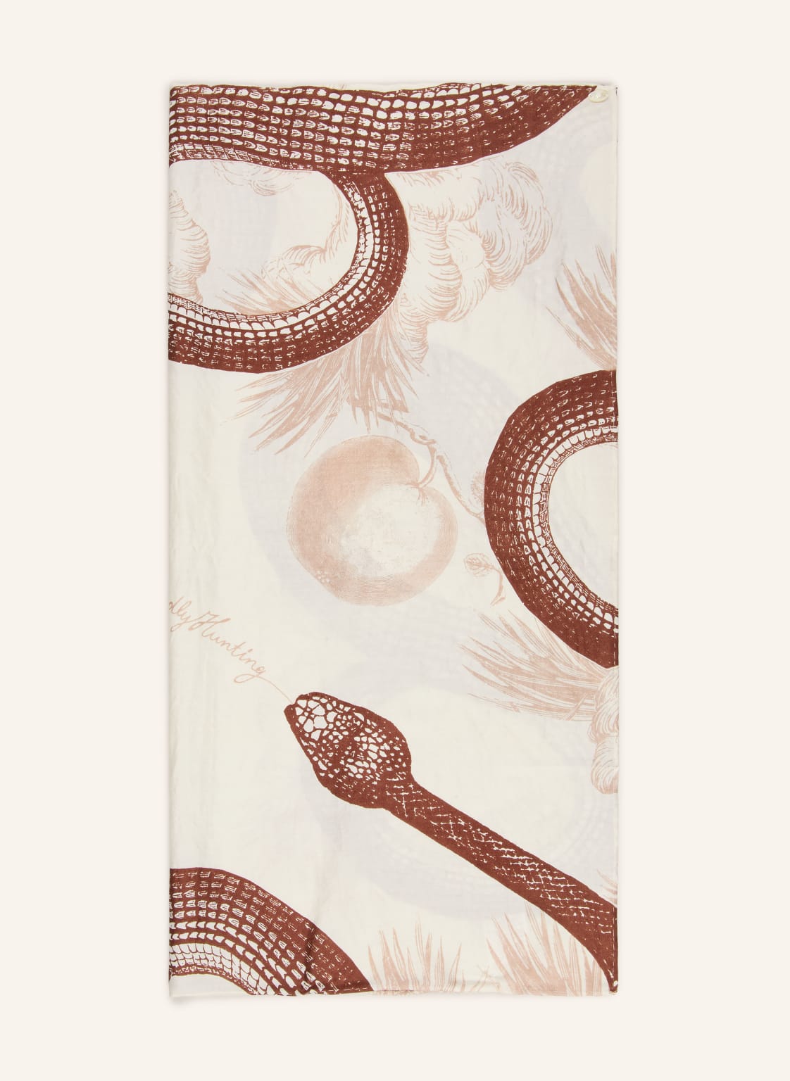Friendly Hunting Szalik Jedwabny beige