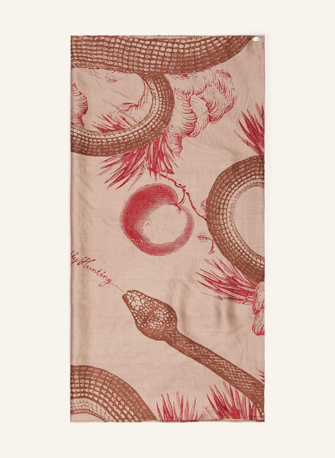 Friendly Hunting Szalik Jedwabny beige