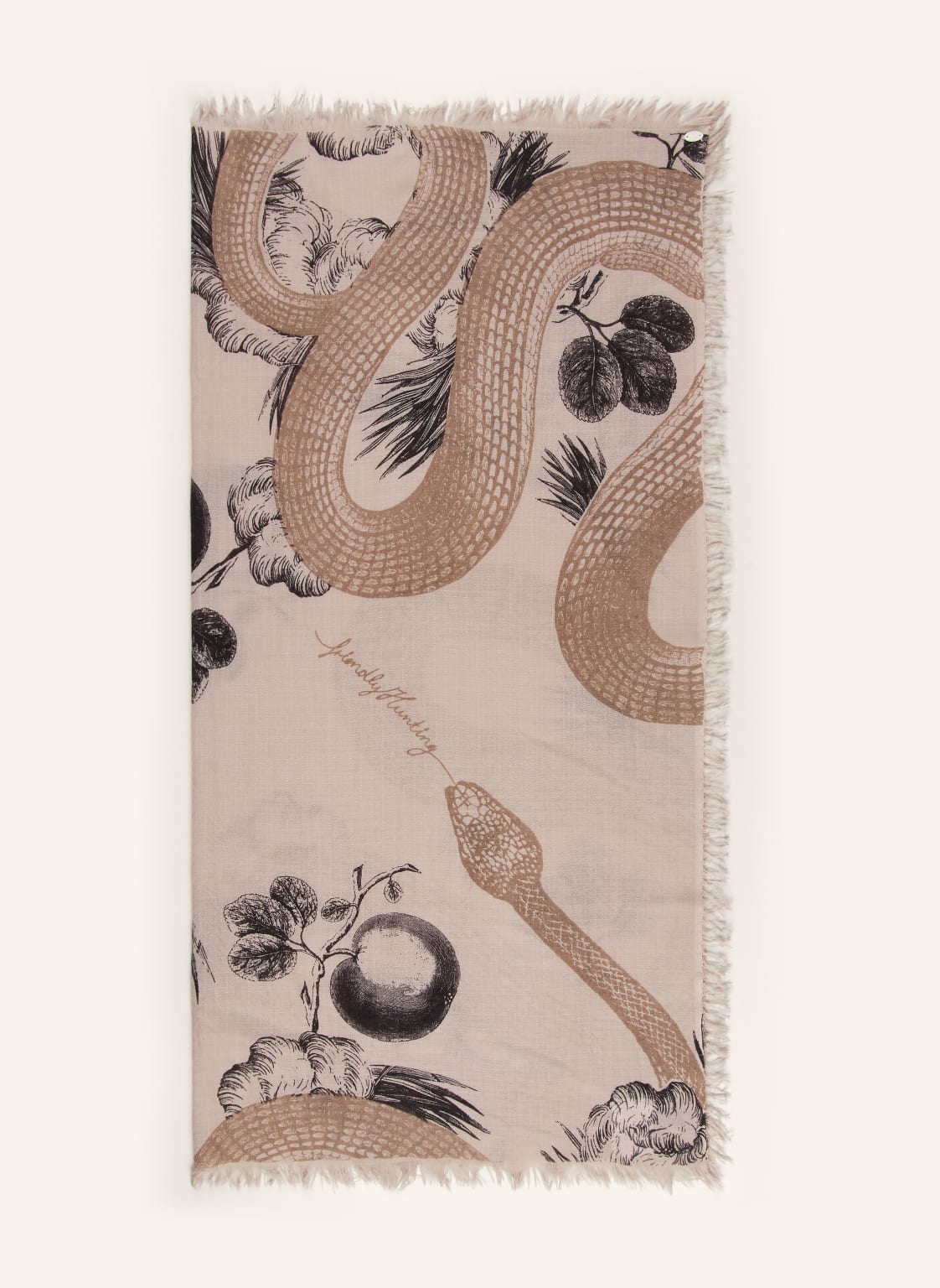 Friendly Hunting Szalik Z Kaszmiru beige