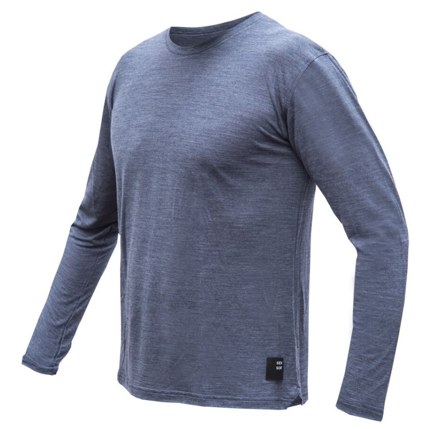 Koszulka męska Sensor Merino Lite Rozmiar: L / Kolor: niebieski