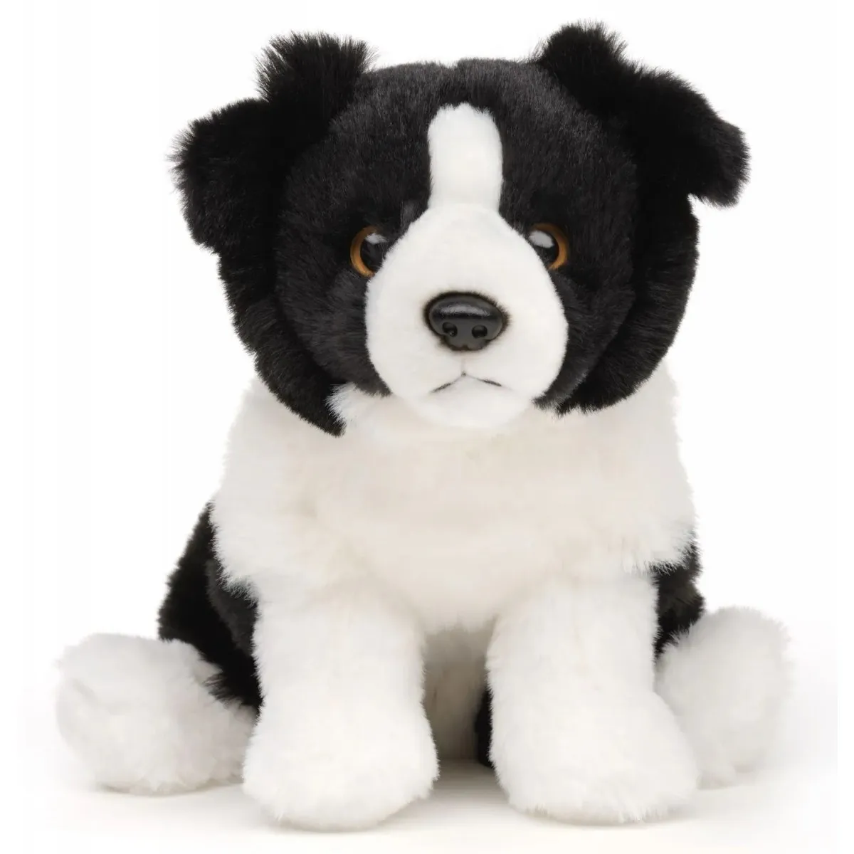 Maskotka Pies Border Collie siedzący - 20 cm - Uni Toys ★ POLECANA OFERTA PayPo ZWROT DO 100 DNI