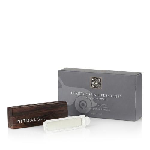 Rituals Private Collection Luxury Car Air Freshener Velvet Oudh Zapach samochodowy Zestaw
