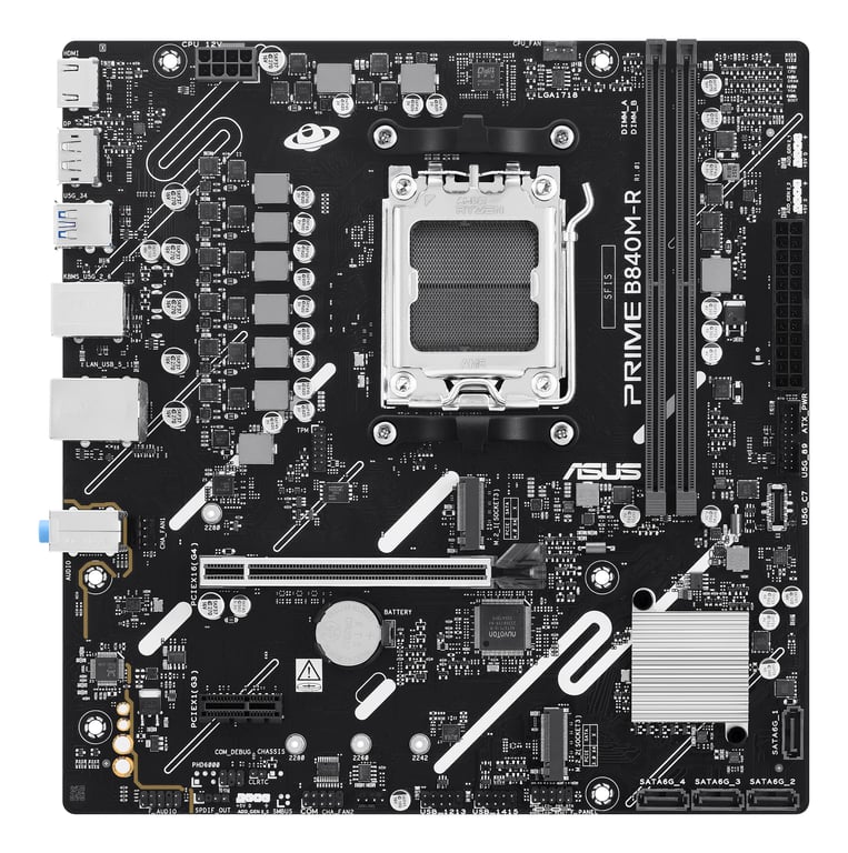 ASUS PRIME B840M-R AMD B840 AM5 micro ATX 90MB1PT0-M0EAY0
