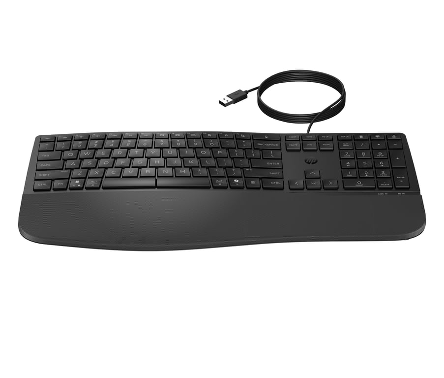 HP 480 CFT WD KBD klawiatura Dom USB Czarny 8T6M1AA#ABF