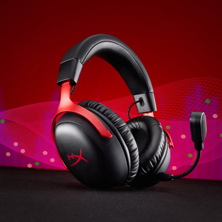 HyperX Zestaw słuchawkowy Cloud III - Wireless dla graczy – (BIAŁY)