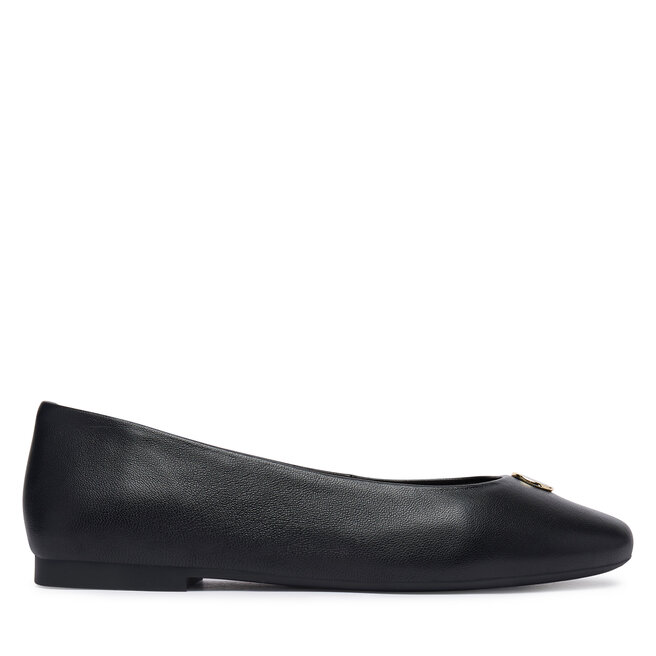 Baleriny Tommy Hilfiger Th Plate FW0FW09374 Czarny