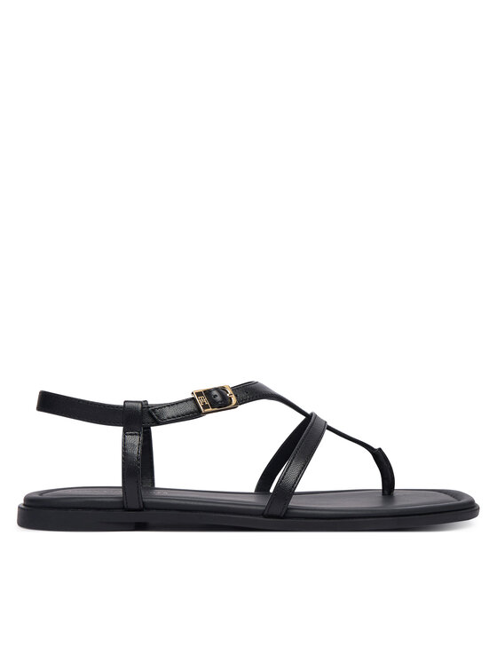 Tommy Hilfiger Sandały Th Buckle FW0FW09367 Czarny