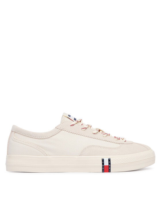 Tommy Hilfiger Tenisówki Archive Y2K EN0EN03047 Beżowy jasny
