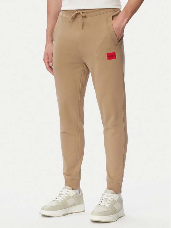 HUGO Spodnie dresowe Doak212 50447963 Czarny Regular Fit