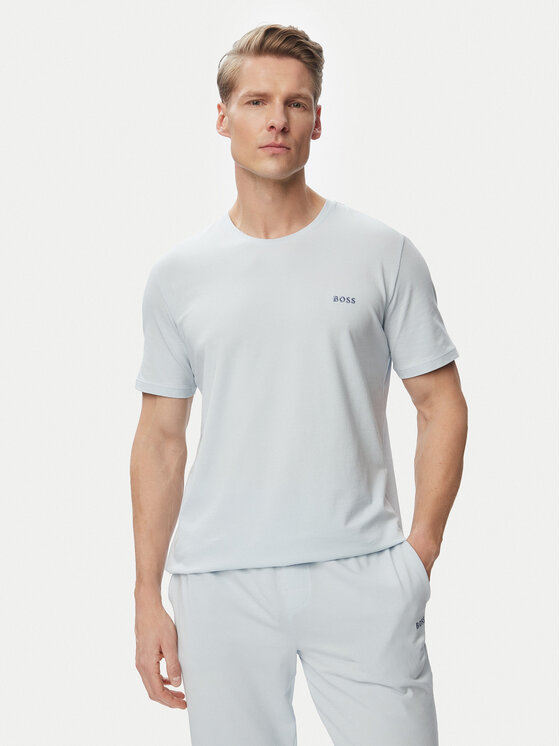 BOSS T-Shirt Mix&Match 50515312 Niebieski jasny Regular Fit