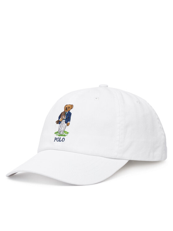 Polo Ralph Lauren Czapka z daszkiem 710B16084001 Biały