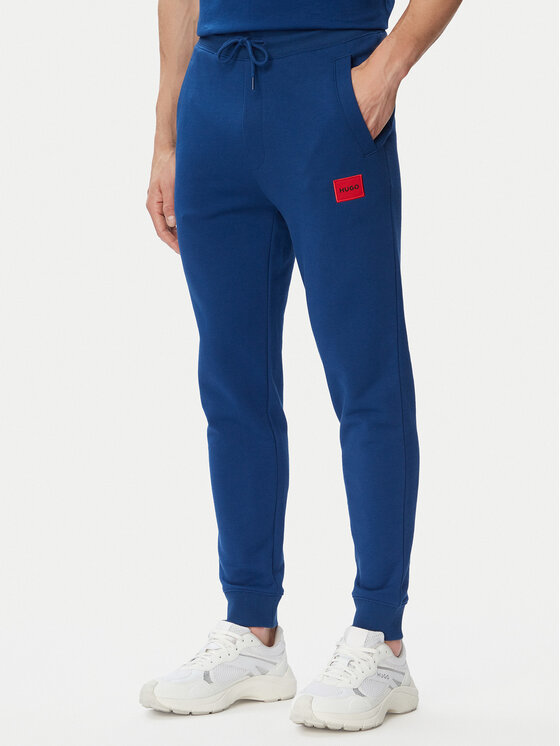 HUGO Spodnie dresowe Doak212 50447963 Niebieski jasny Regular Fit