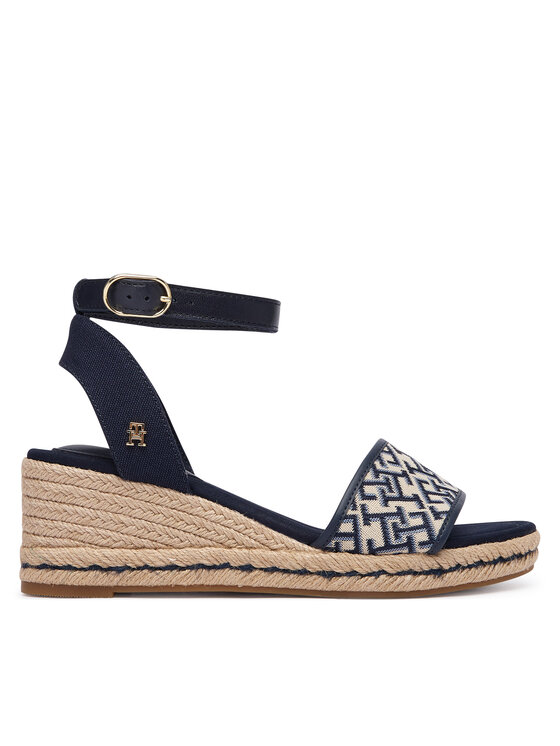 Tommy Hilfiger Espadryle Th Mid Espad FW0FW09519 Granatowy
