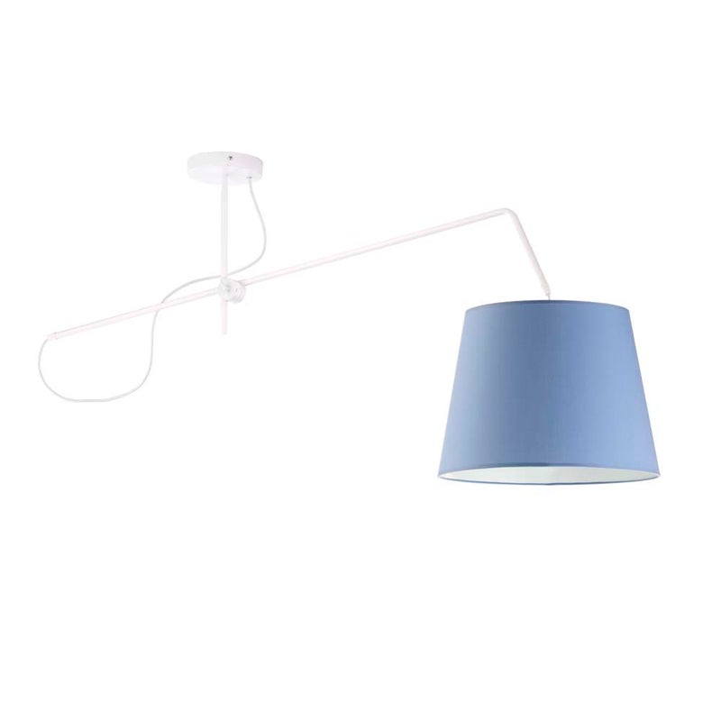 Lampa wisząca przegubowa sufitowa regulowana z abażurem stożek MODERN