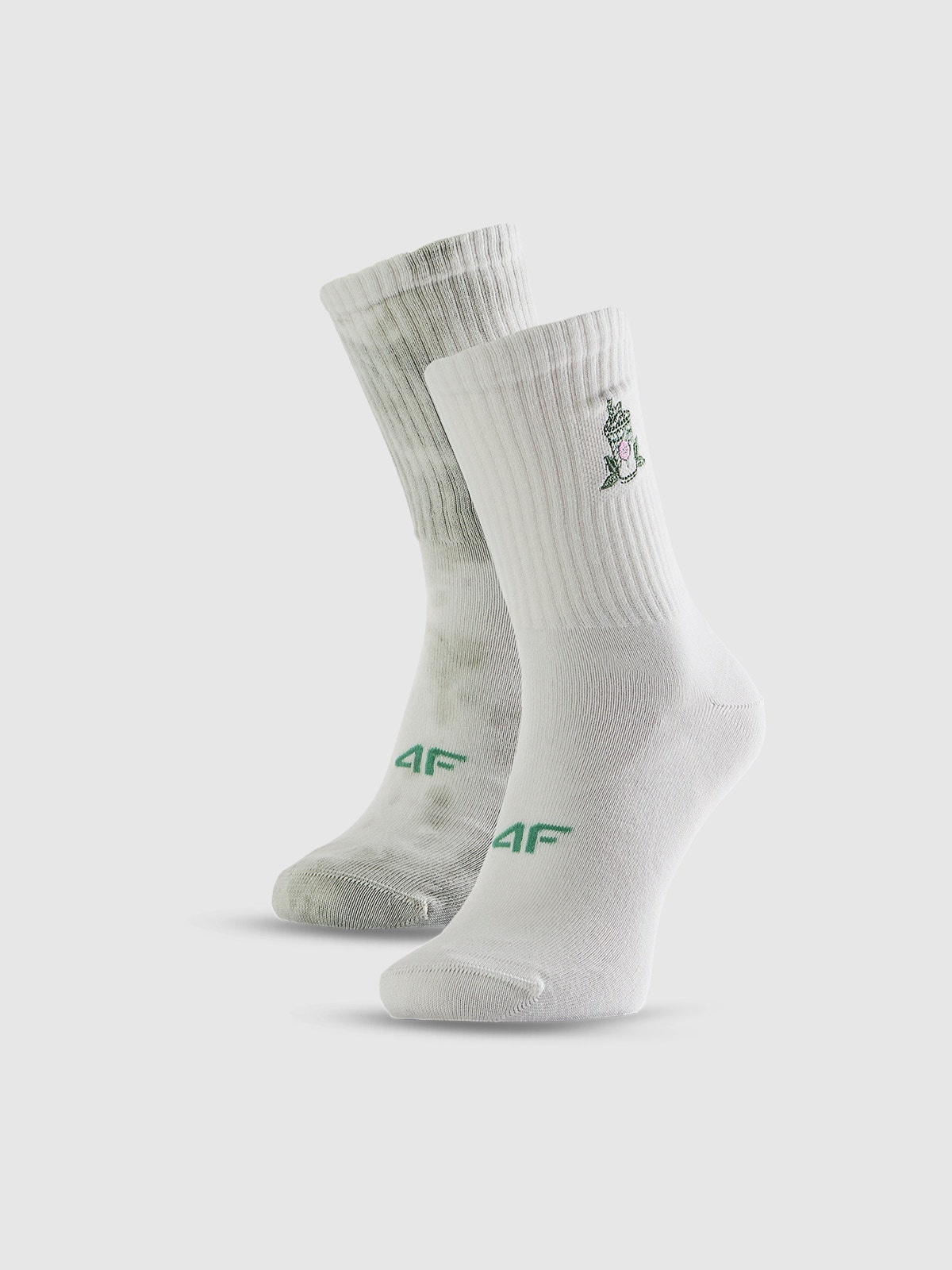 4F Skarpetki długie (3-pack) damskie - zielone 39-42