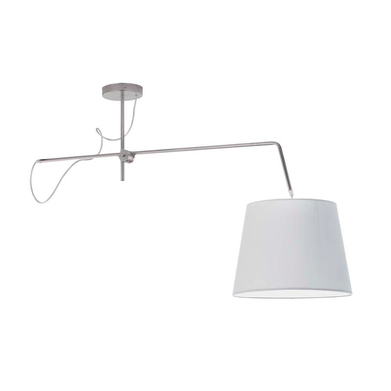 Lampa wisząca przegubowa sufitowa regulowana z abażurem stożek MODERN