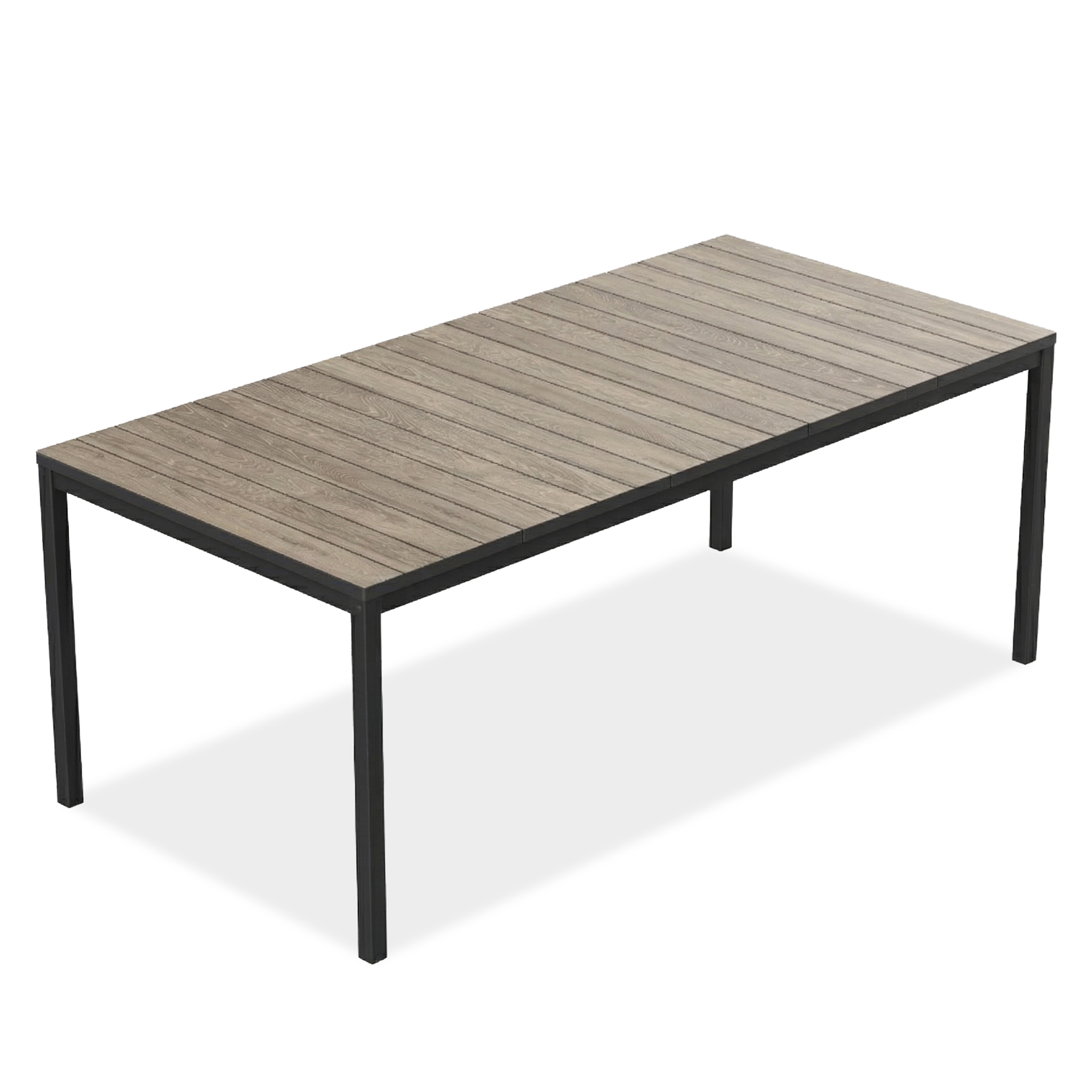 Stół tarasowy DECO PORTO NOVA 200 Black + Ashwood - Keter