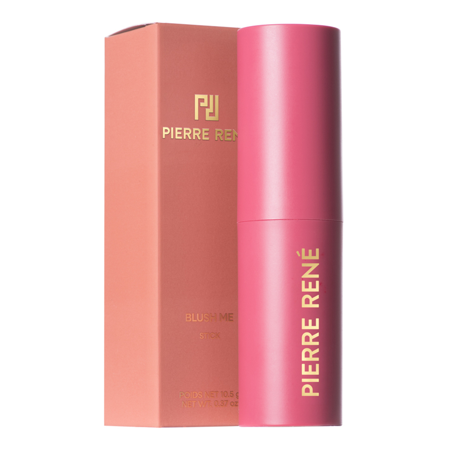 Pierre Rene Blush Me Stick kremowy róż w sztyfcie 01 Peach Blossom 10,5 g