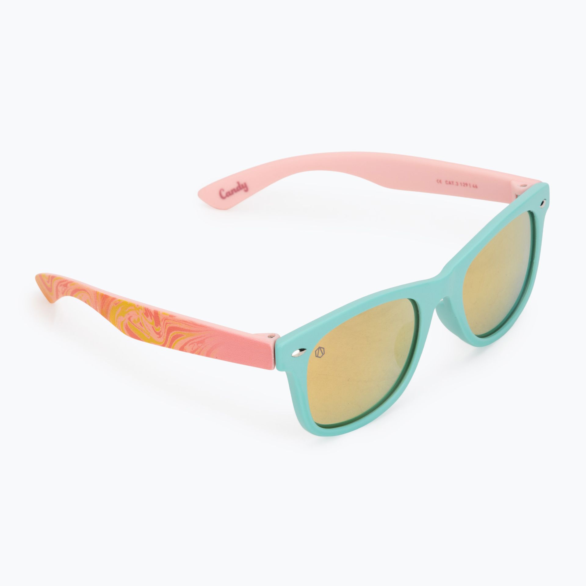 Okulary przeciwsłoneczne dziecięce Aztron Solar ice grey/graffiti/polarized blue/yellow mirr/grey. WYSYŁKA W 24H 30 DNI NA ZWROT