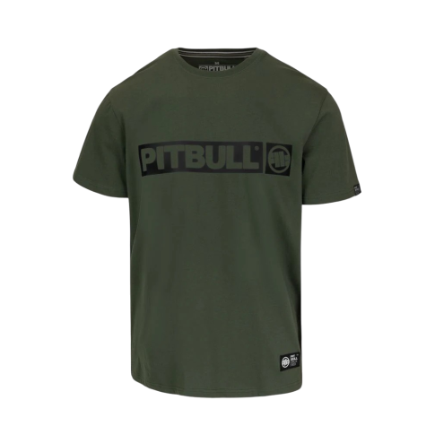 Pit Bull T-Shirt Koszulka Hilltop Old Green