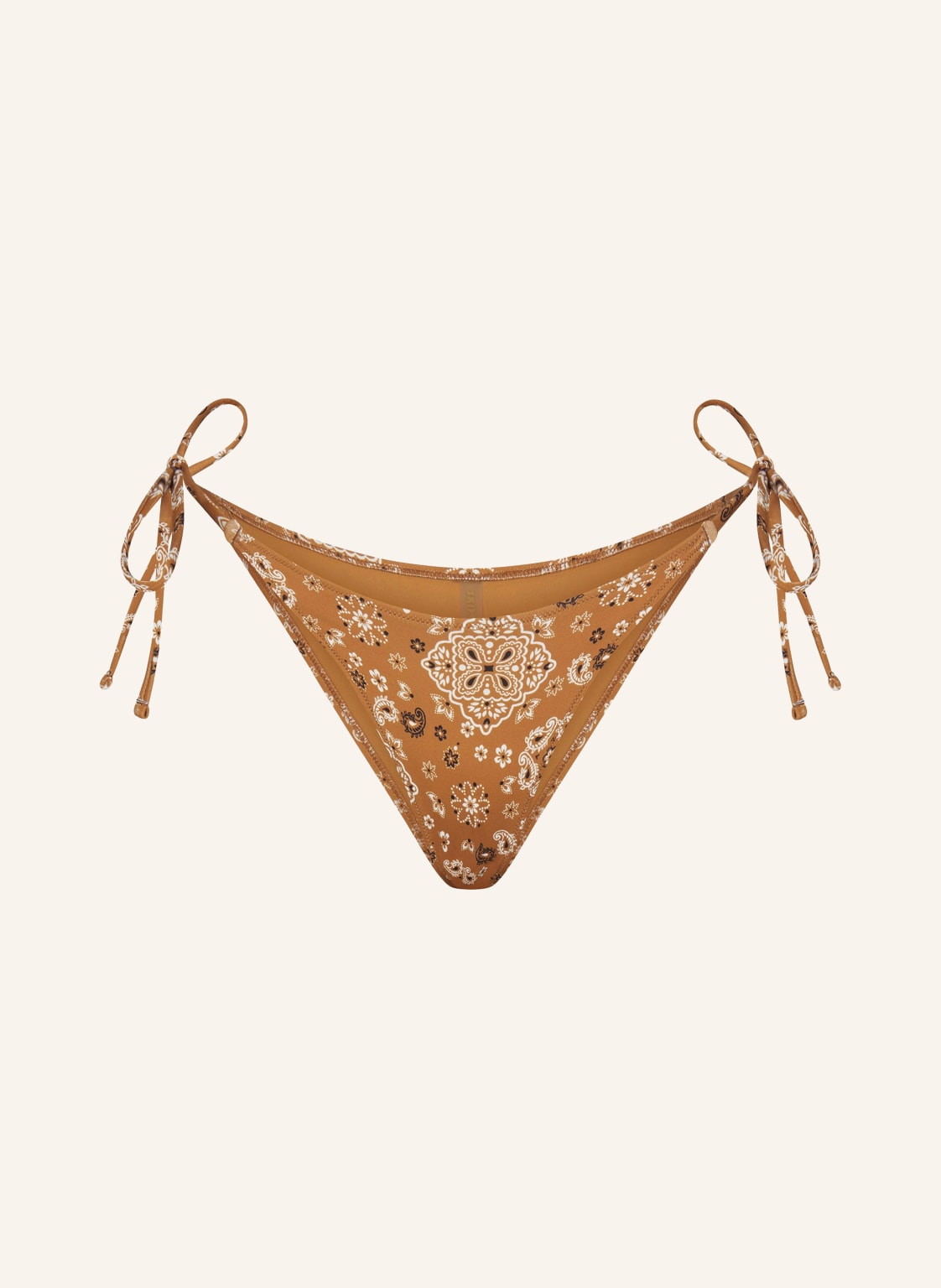 Skims Spodenki Bikini Typu Trójkąt Signature Swim braun