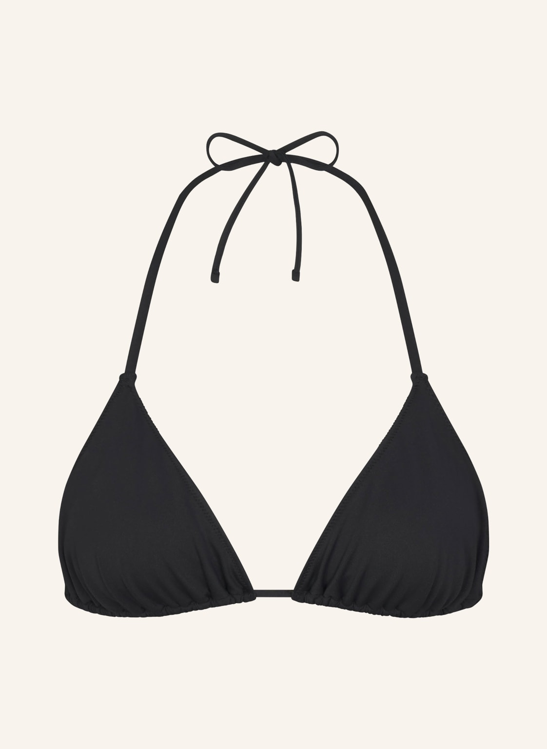 Skims Górka Bikini Typu Trójkąt Signature Swim schwarz