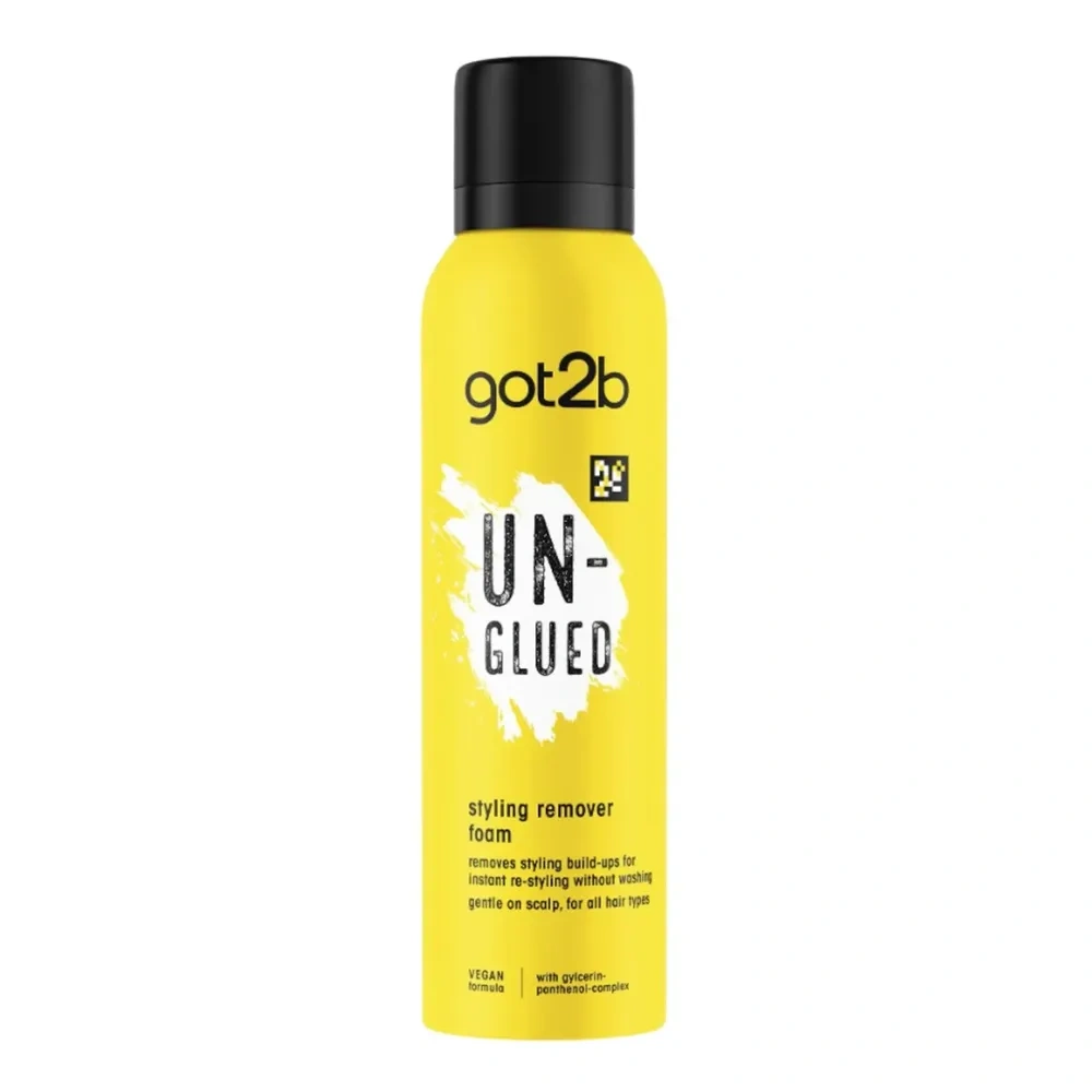 Got2B Un-glued Styling Remover pianka do włosów do usuwania pozostałości po stylizacji 150 ml
