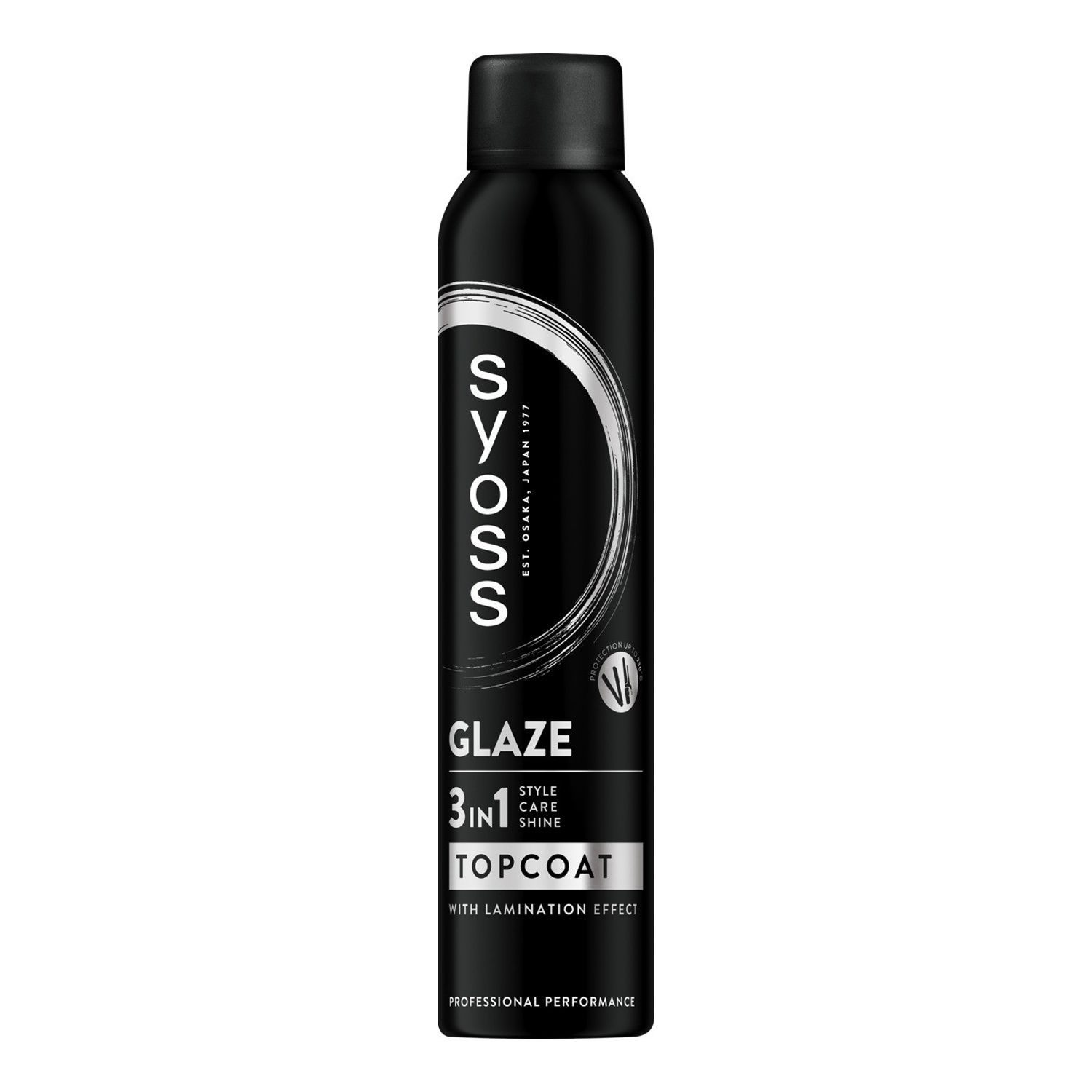 Syoss Glaze Topcoat 3w1 nabłyszczający spray do włosów z efektem laminacji i termoochroną 200 ml