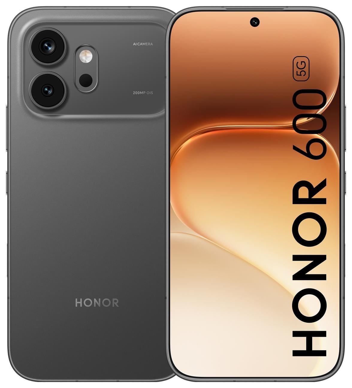 Honor 600 8/256GB Czarny
