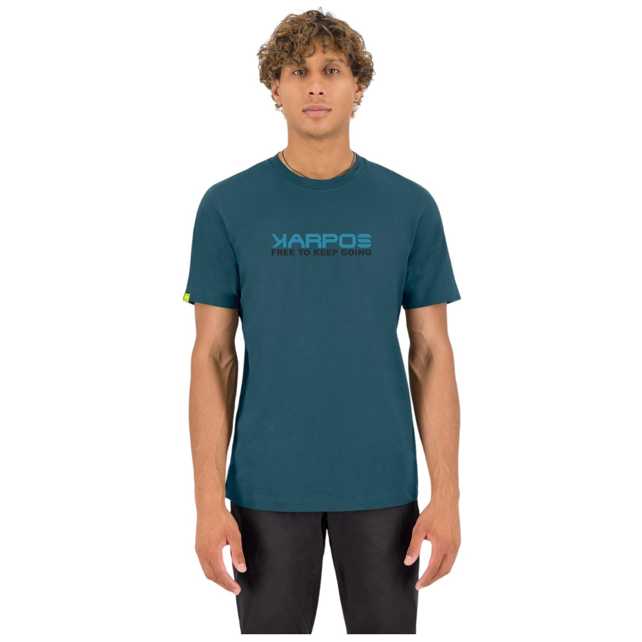 Koszulka męska Karpos Loma Cot. T-Shirt Rozmiar: L / Kolor: niebieski