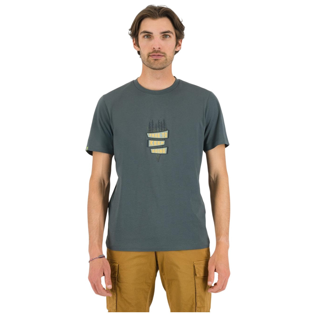 Koszulka męska Karpos Outd. Trees T-Shirt Rozmiar: XL / Kolor: szary
