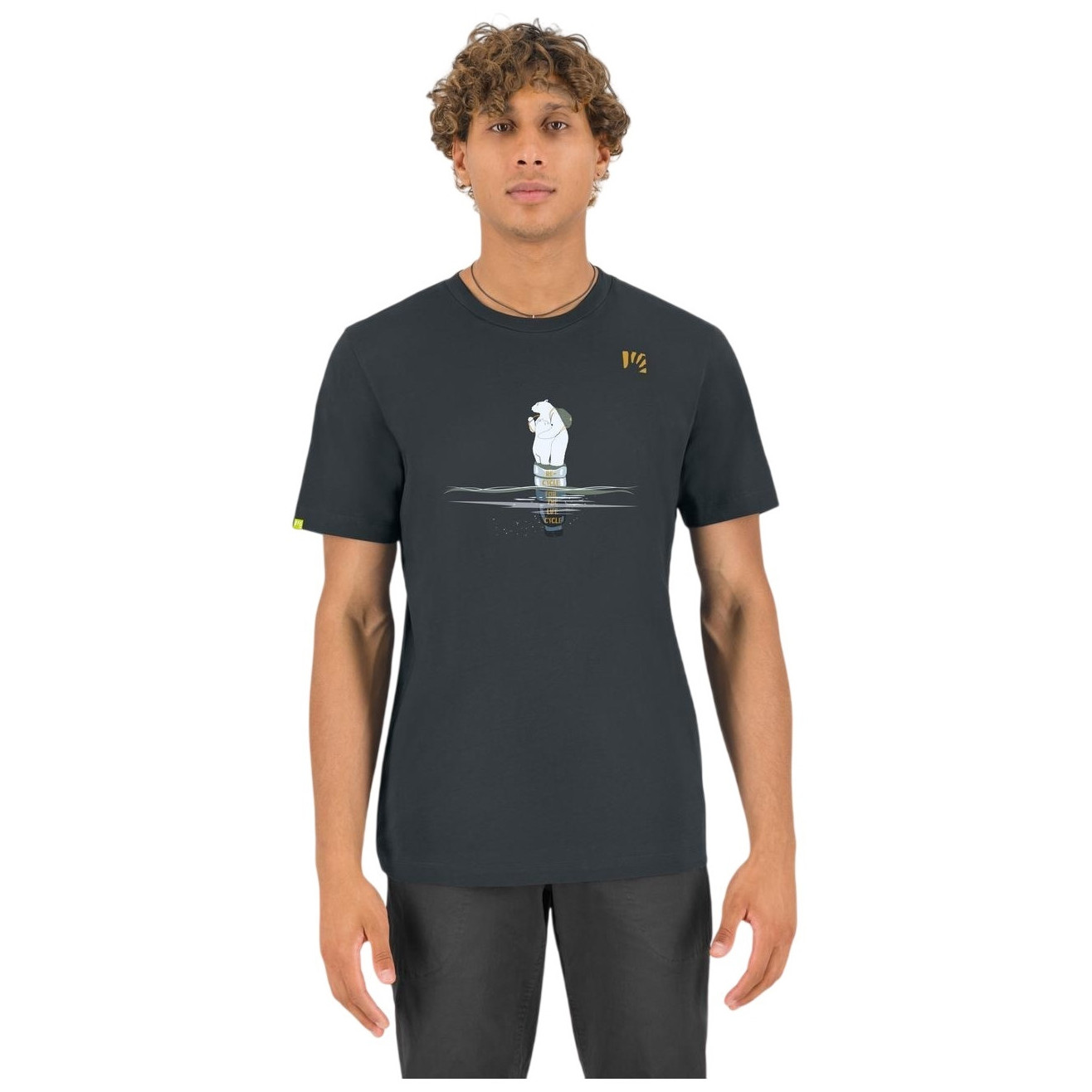 Koszulka męska Karpos Wild Animal T-Shirt Rozmiar: XL / Kolor: ciemnoszary