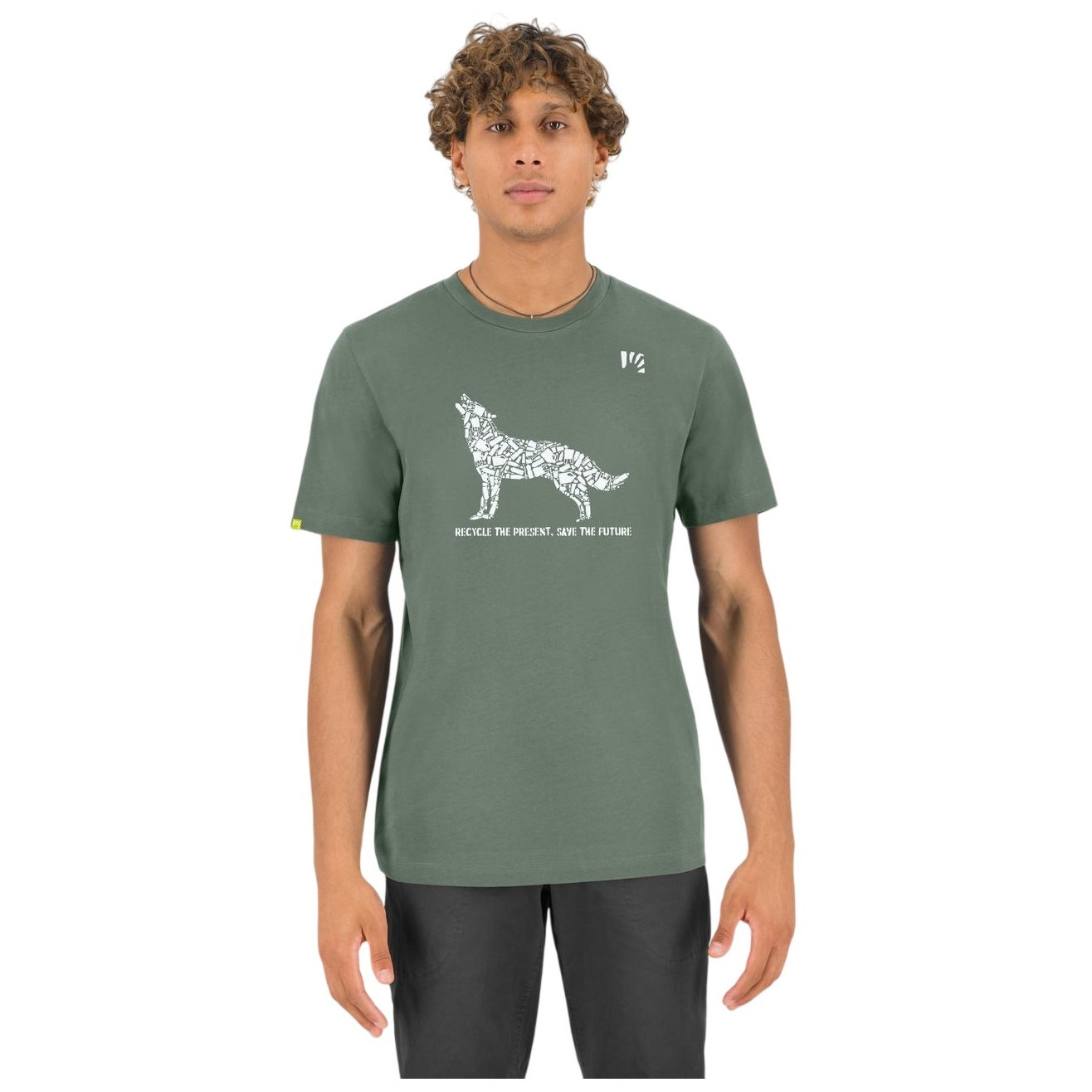Koszulka męska Karpos Wild Animal T-Shirt Rozmiar: XL / Kolor: jasnoszary