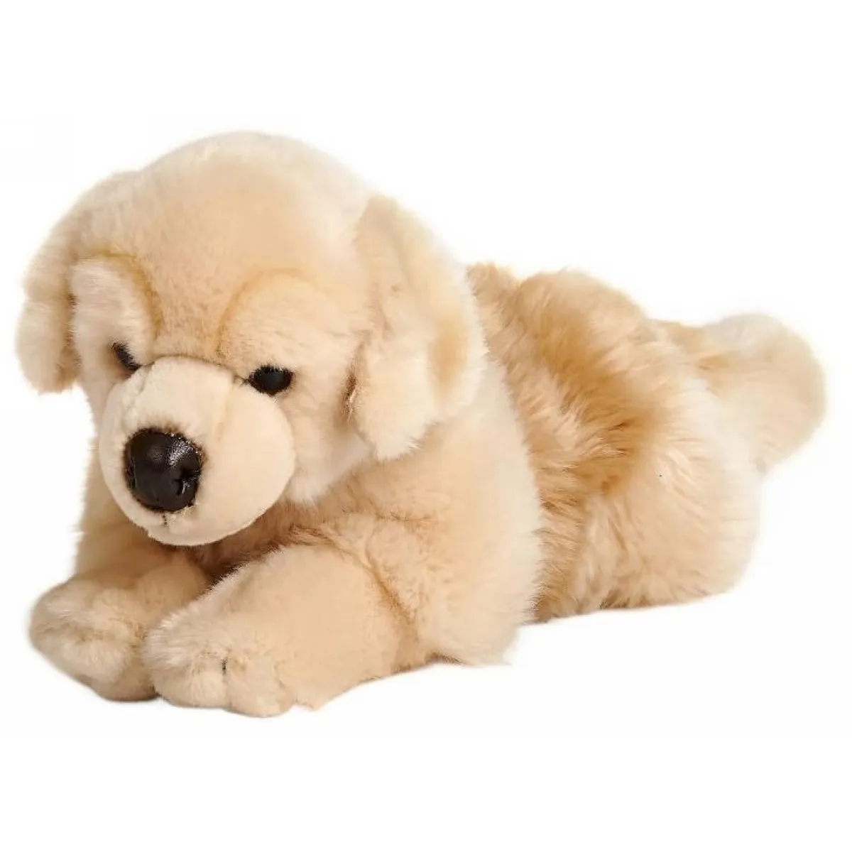 Maskotka Pies Golden Retriever leżący - 39 cm - Uni Toys ★ POLECANA OFERTA PayPo ZWROT DO 100 DNI