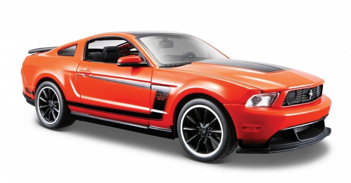 Maisto 31269-86 Ford Mustang Boss 302 pomarańczowy 124 Special Edition - model lub pojazd