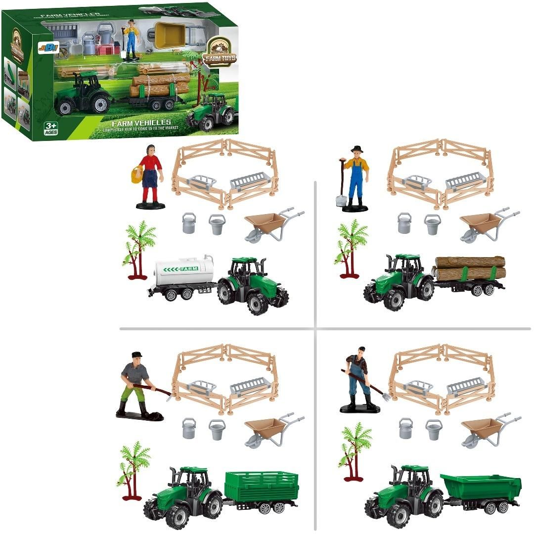 Zestaw farma traktor z akcesoriami - model lub pojazd