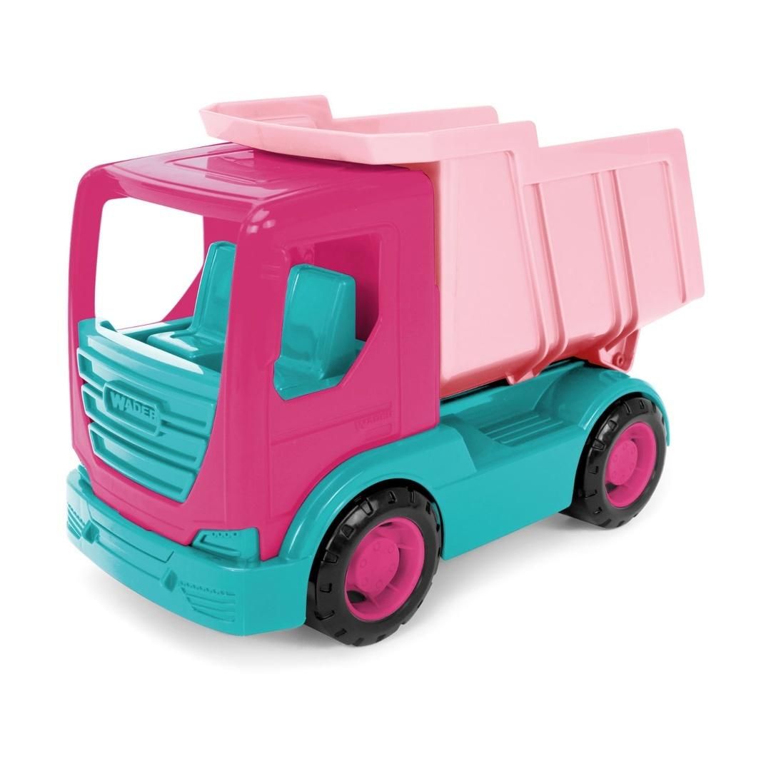 Tech Truck wywrotka różowa - model lub pojazd