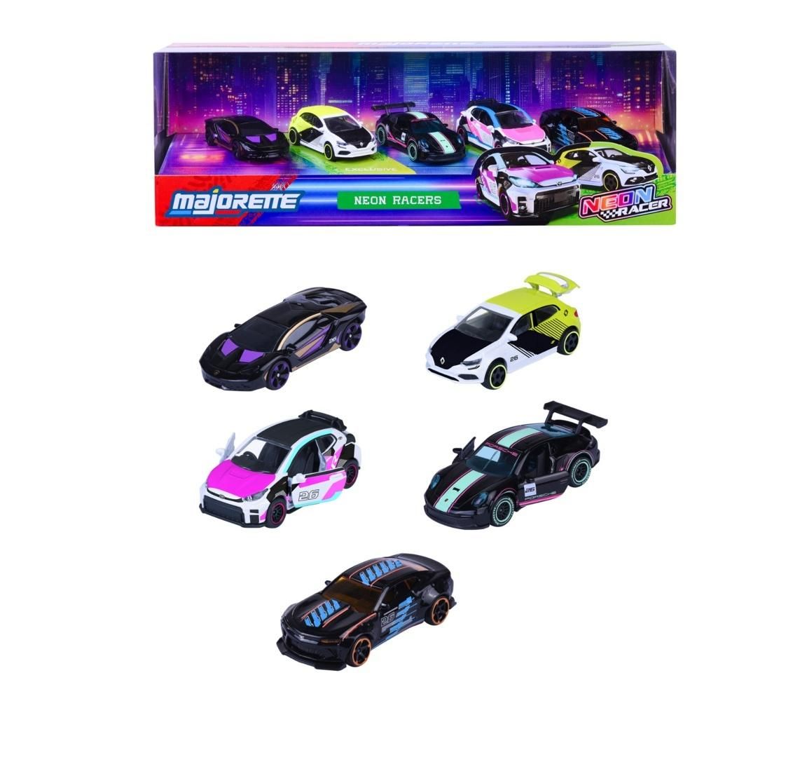 Majorette Neon Racer 5-pak - model lub pojazd