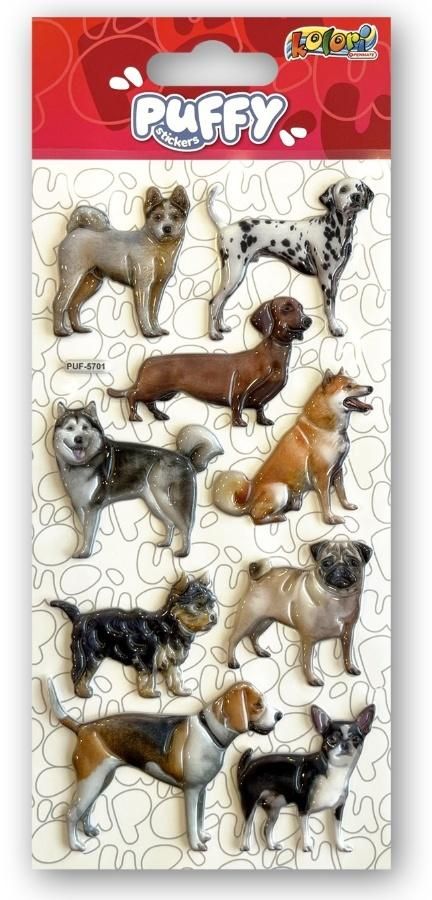 Naklejki puffy Dogs Penmate