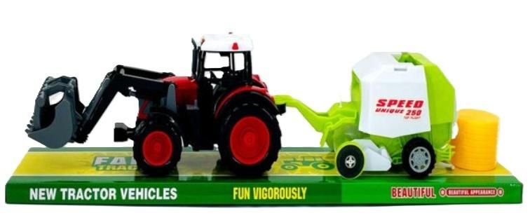 Traktor z turem i belownicą - model lub pojazd