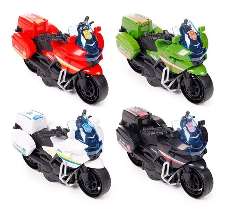 Motocykl z napędem Mix - model lub pojazd