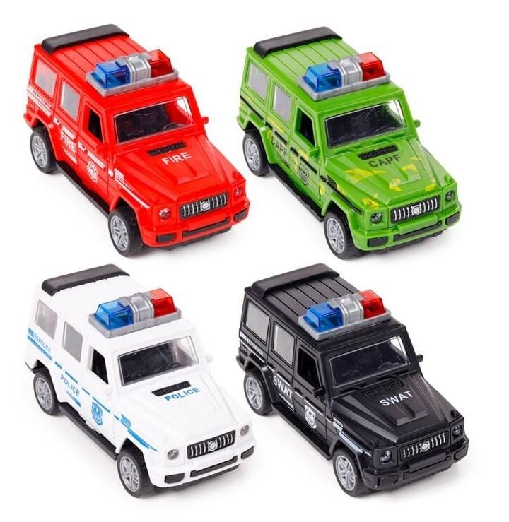 Terenowy wóz ratunkowy z mechanizmem pushpull Mix - model lub pojazd